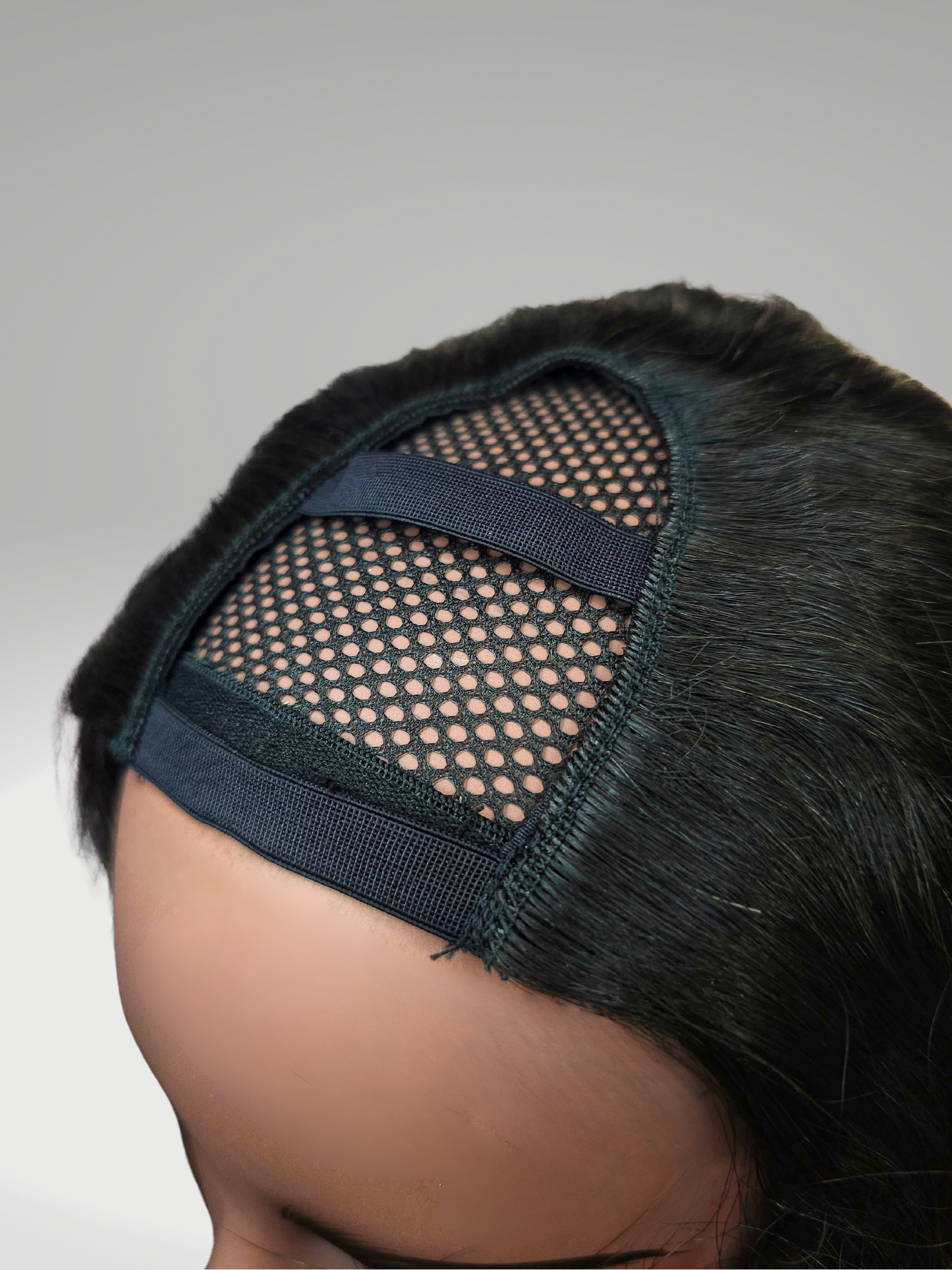 A stunning image of the Virgin Hair U-Part Divine Body Wave Wig, showcasing its luxurious body wave texture and natural sheen. The wig is displayed elegantly, highlighting the seamless U-Part design and the voluminous, bouncy waves that epitomize effortless glamour and versatility. Perfectly suited for those seeking a natural and sophisticated hair transformation.
